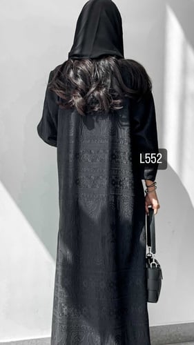 عباية كريب سبشل تطريز كمبيوتر قصة عادية