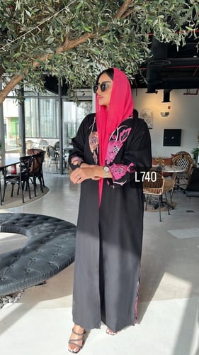 عباية كريب سبشل تطريز كمبيوتر قصة عادية ستريت