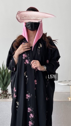 عباية كريب سبيشل تطريز كمبيوتر قصة بشت