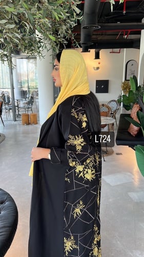 عباية كريب سبشل تطريز كمبيوتر قصة عادية ستريت