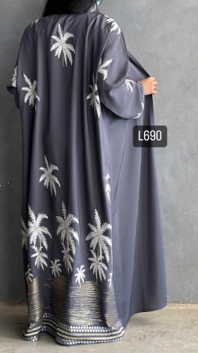 عباية كريب المستقبل تطريز كمبيوتر قصة عادية ستريت