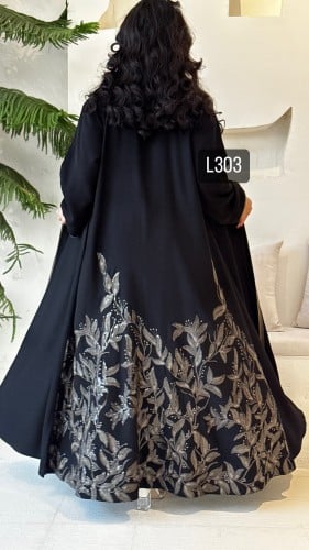 عباية كريب سبشل تطريز كمبيوتر قصة عادية ستريت