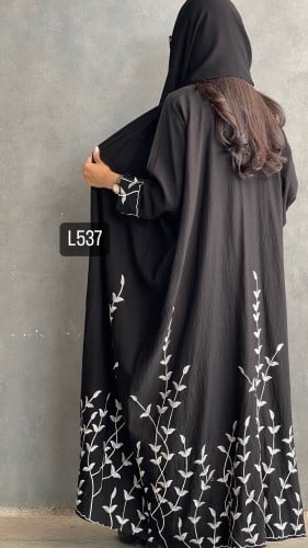 عباية كريب سبيشل تطريز كمبيوتر قصة عادية ستريت