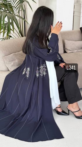 عباية كريب سبشل تطريز كمبيوتر قصة عادية ستريت