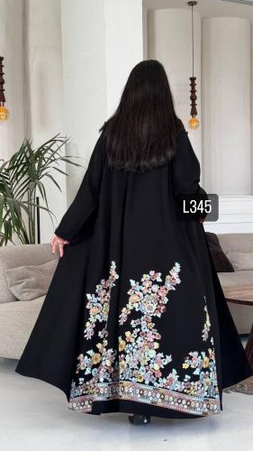 عباية كريب سبشل تطريز كمبيوتر قصة عادية ستريت