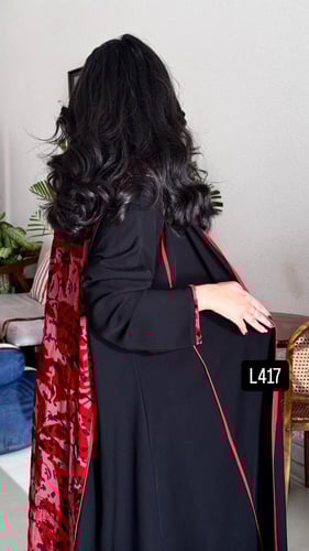 عباية كريب سبشل تطريز كمبيوتر قصة عادية ستريت