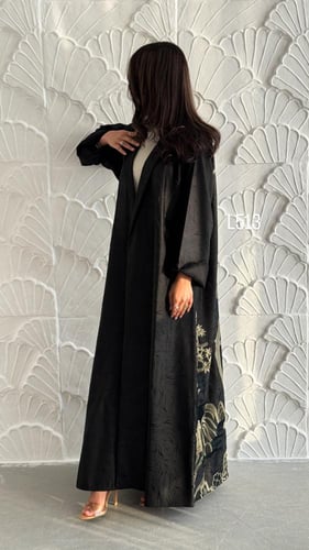 عباية جاكار تطريز كمبيوتر قصة عادية ستريت