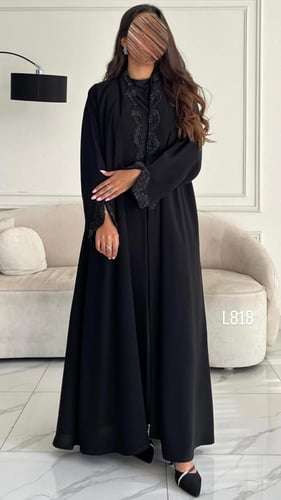 عباية كريب سبشل اورجنزا شك يدوي قصة عادية ستريت