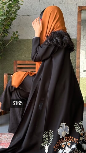 عباية كريب سبشل تطريز كمبيوتر قصة عادية ستريت