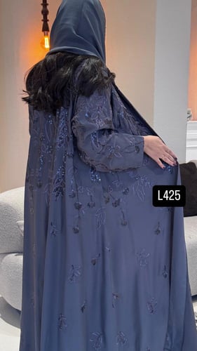 عباية كريب اوكراني ترتر وتطريز كمبيوتر قصة عادية س...