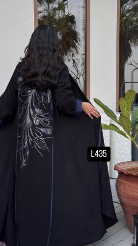 عباية كريب سبشل ترتر و تطريز كمبيوتر قصة عادية ستر...