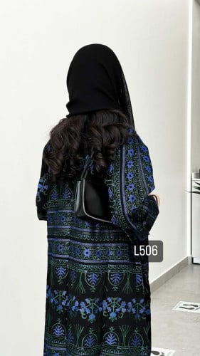 عباية كريب سبيشل تطريز كمبيوتر قصة عادية ستريت