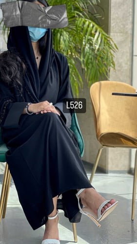 عباية لنن شك خرز قصة عادية ستريت