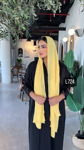 عباية كريب سبشل تطريز كمبيوتر قصة عادية ستريت