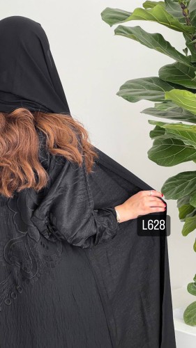 عباية كريب سبيشل تطريز كمبيوتر قصة عادية ستريت