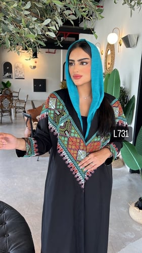 عباية كريب بلقيس تطريز كمبيوتر قصة عادية ستريت