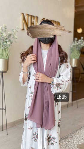 عباية كريب سبيشل تطريز كمبيوتر قصة عادية ستريت