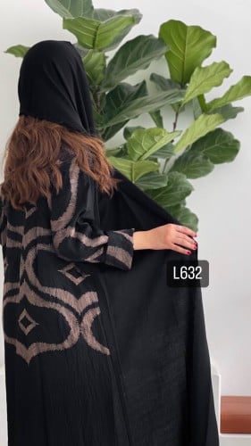 عباية كريب سبيشل تطريز كمبيوتر قصة عادية ستريت