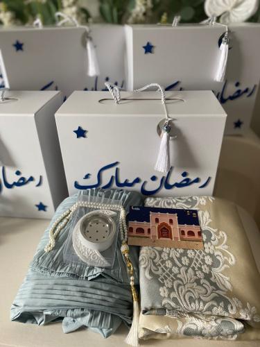 بوكس رمضان الأنيق (لون ازرق)