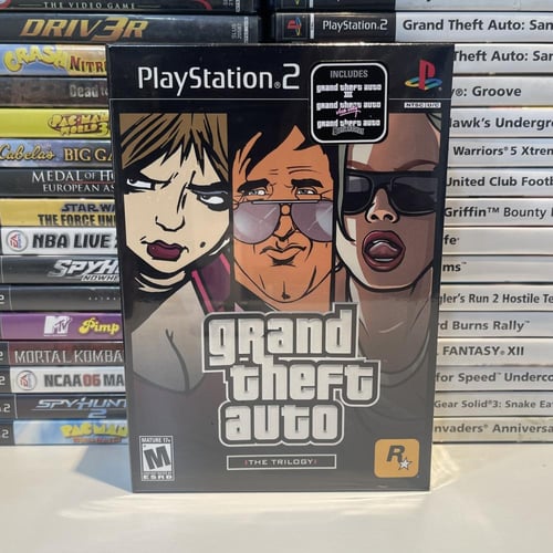 Grand theft auto trilogy (جديد)