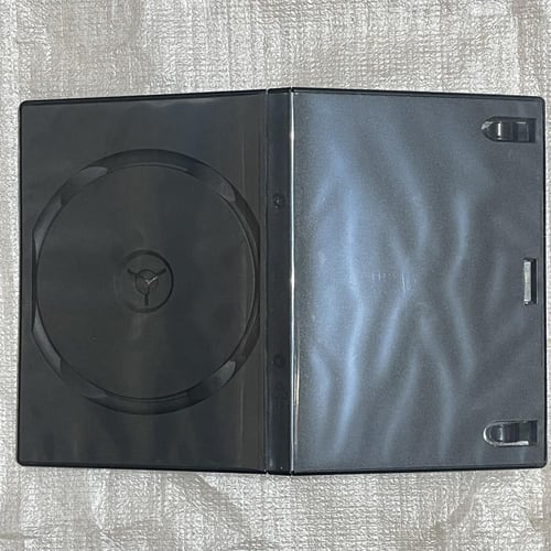 10x اغلفة اشرطة بلايستيشن 2 اسود فارغة عدد عشر حبا...