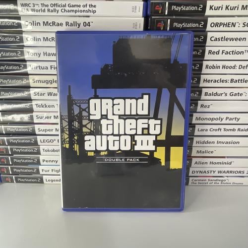 Grand theft auto III double pack