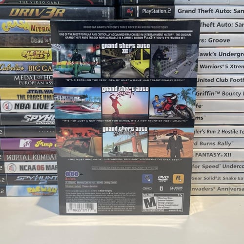 Grand theft auto trilogy (جديد)