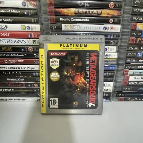 Metal gear solid 4 Platnium