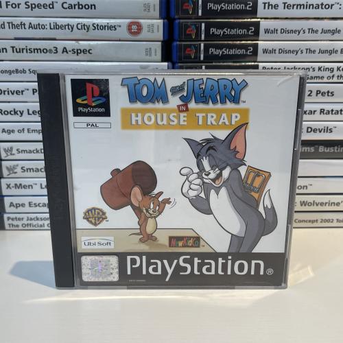 Tom and jerry in house trap