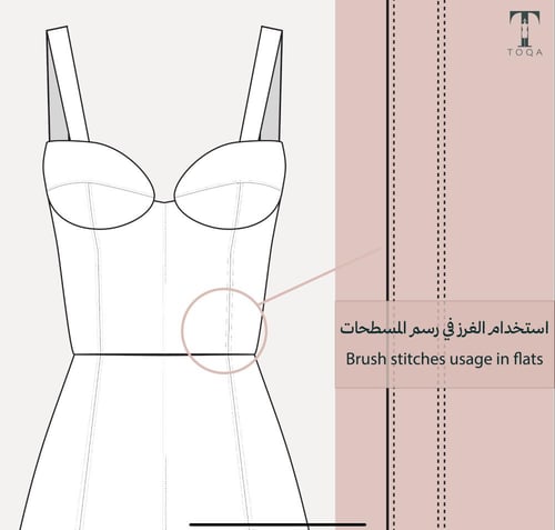 فرش غرز خياطة Sewing Stitches Brush