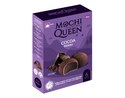 موتشي كوين - موتشي الكاكاو الفاخر (6 حبات)
