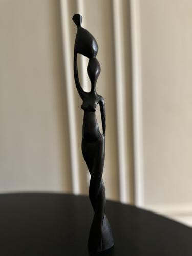 African masterpiece, black wood
