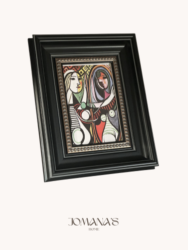 Painting by the artist Pablo Picasso + black and g...