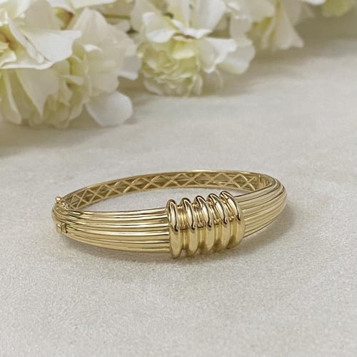 طقم خاتم و سوار B166 عيار 18