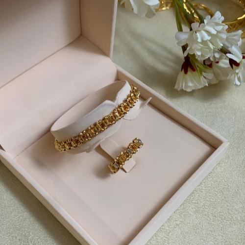 طقم سوار وخاتم B002