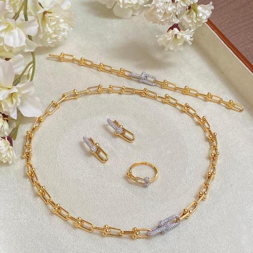 طقم A006 لونين ذهبي وفضي ( 4 قطع ) - عيار 21