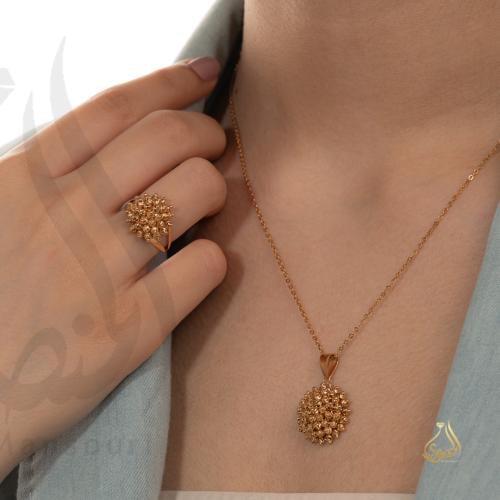 Half set of the Sun A048 21-karat