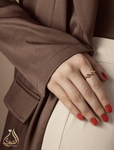 خاتم R047 عيار 21
