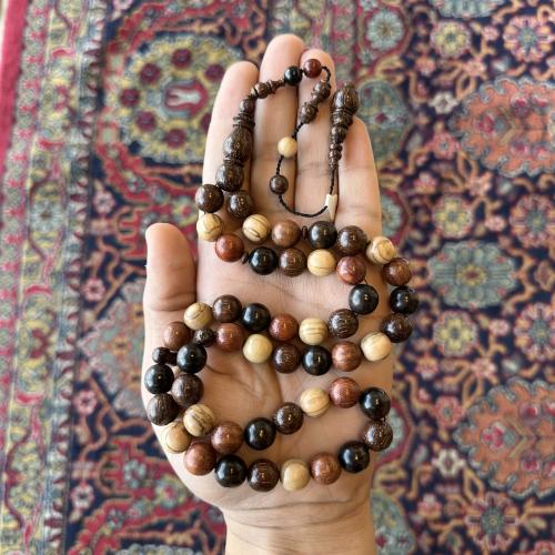 Macintosh wooden rosary 12mm