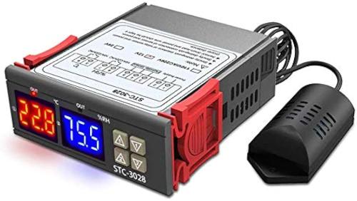 تورمستات ديجيتال رطوبة + حرارة