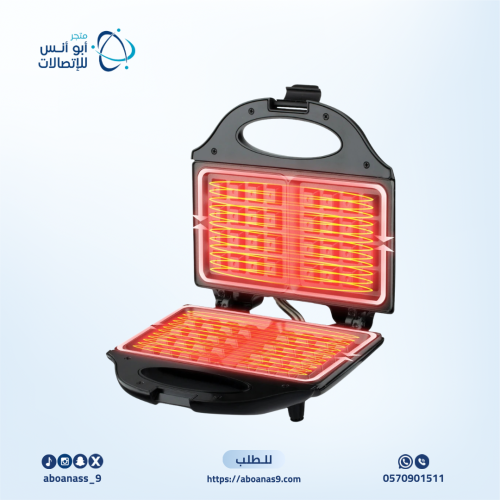 ماكينة صنع الوافل الكهربائية متعددة الوظائف
