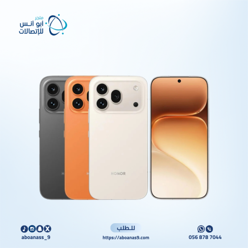 هونر 600 ذاكرة 256 جيجا 12 رام 5G الوان متعددة
