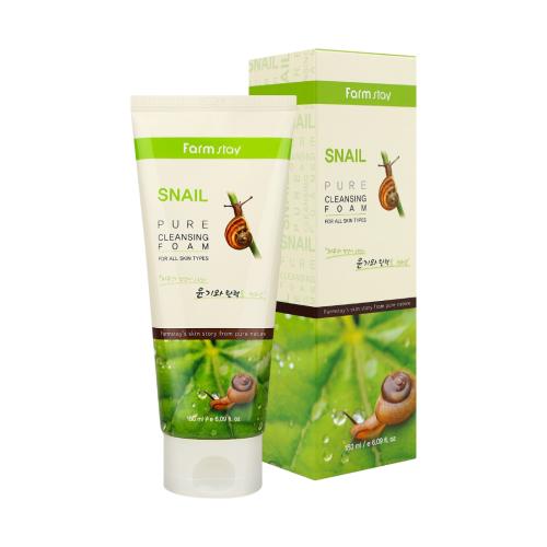 رغوة تنظيف بخلاصة الحلزون من فارم ستاي لتنظيف وترط...