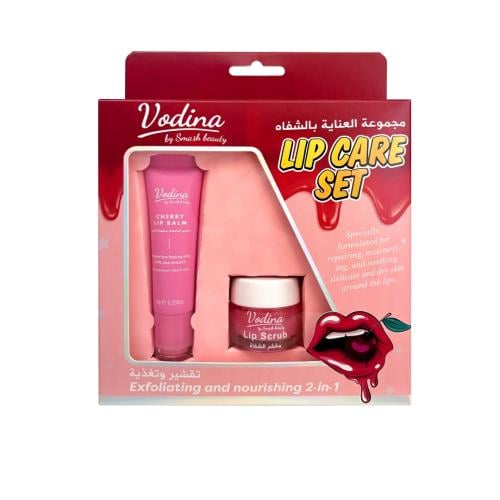 مجموعة العناية بالشفاه بنكهة الكرز من سماش بيوتي |...