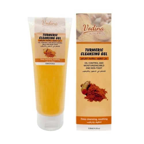 جل تنظيف وترطيب الوجه بخلاصة الكركم من سماش بيوتي...