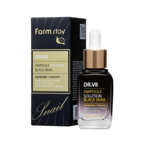أمبولة سيروم DR.V8 بخلاصة الحلزون الأسود من فارم س...