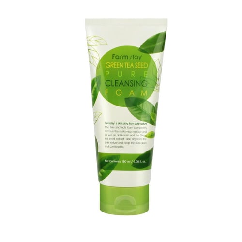 رغوة تنظيف بخلاصة بذور الشاي الأخضر من فارم ستاي ل...