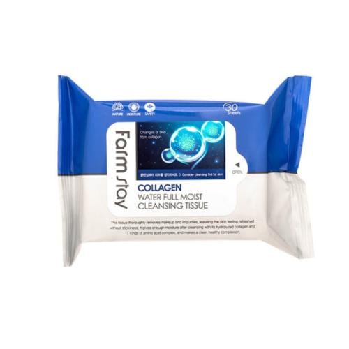 مناديل تنظيف مرطبة بماء الكولاجين من فارم ستاي