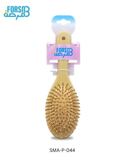 فرش شعر خشبية بيضاوية فرصه الجمال - لتنعيم الشعر و...