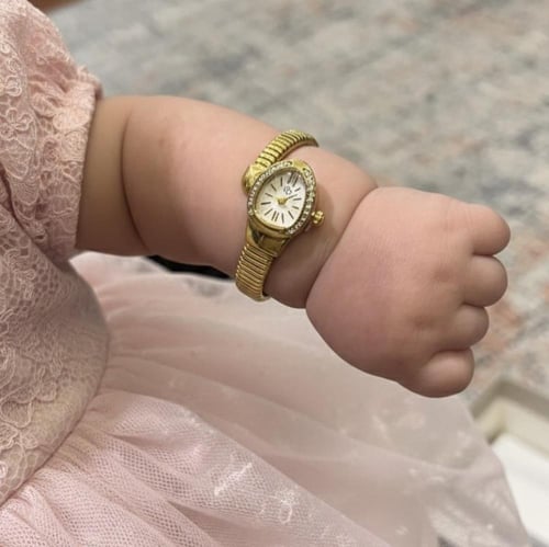 ساعه اطفال بناتي انيق